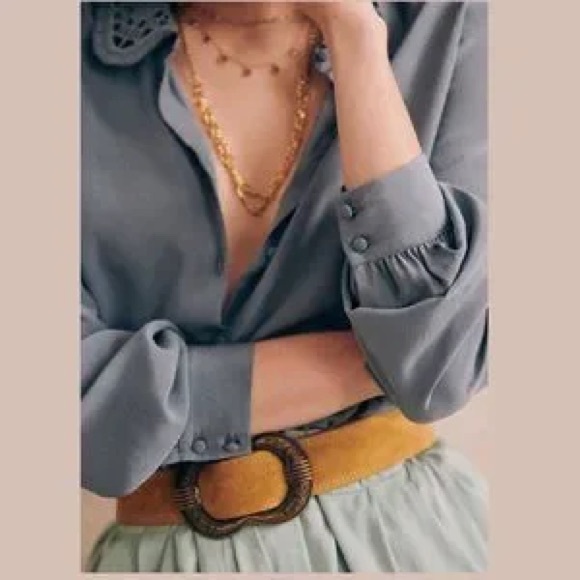 Sezane suzanne silk shirt - Picture 2 of 9